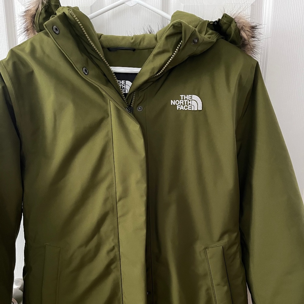 The north face arctic parka